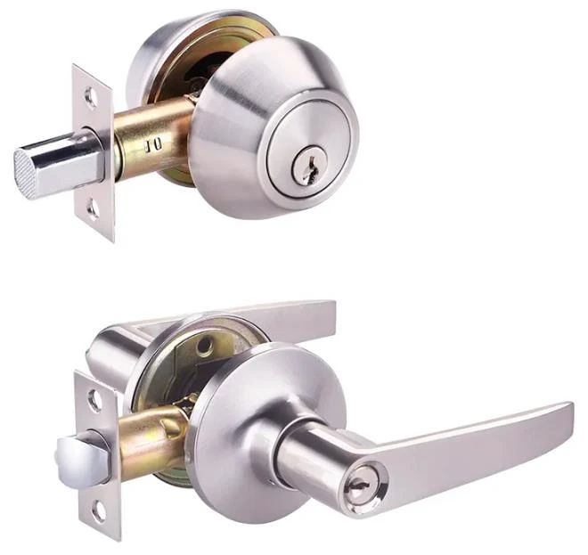 Lever Door Handle With Key Lock